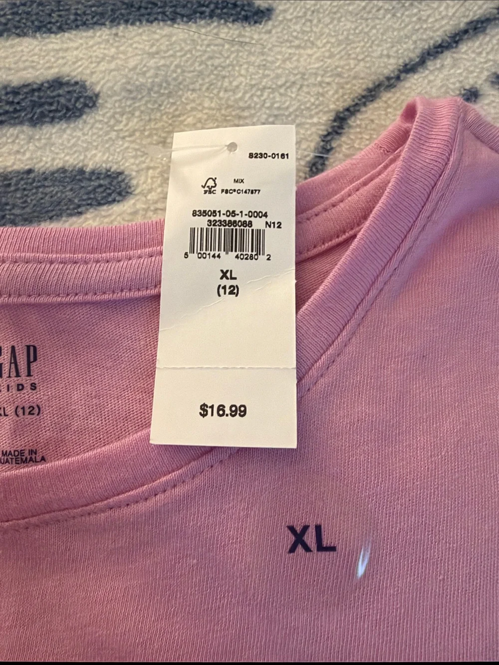 GAP Pink Nutcracker Ballet Character Long-Sleeve tee size 12